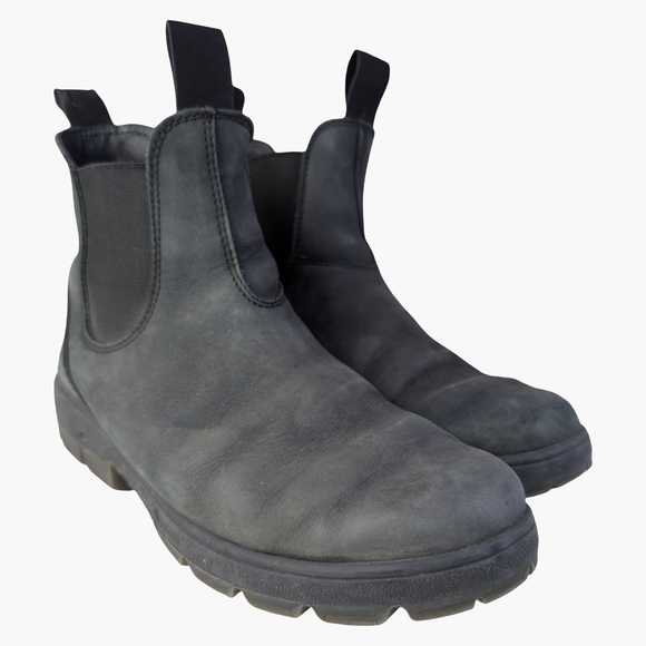 SoftMoc "Kylie" Chelsea Boots Charcoal Leather | Size 9 - Picture 3 of 7